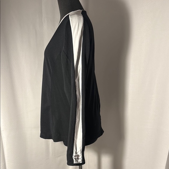 Nike Women's Black and White Long Sleeve Jersey Size M - Picture 2 of 7